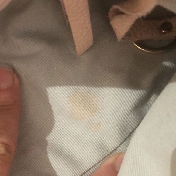 Mark & Graham Cream Satchel with Bamboo Handles - Picture 14 of 16